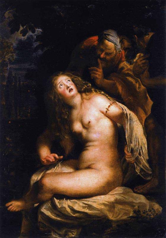 Peter Paul Rubens Susanna and the Elders oil painting image